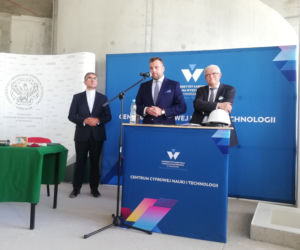 Wmurowanie kamienia węgielnego pod budynek Multidyscyplinarnego Centrum Badawczego