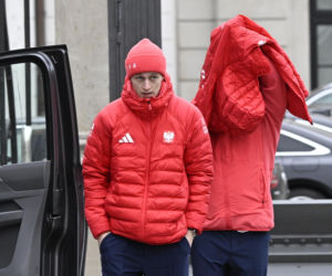 Kacper Tomasiak i skoczkowie u prezydenta