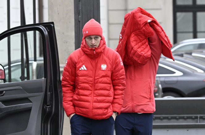 Kacper Tomasiak i skoczkowie u prezydenta