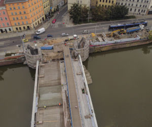 Remont mostu Pomorskiego we Wrocławiu 