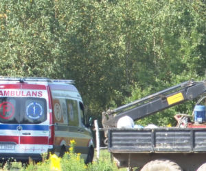Dramat na budowie gazociągu pod Tarnowem