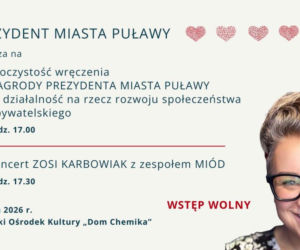 Nagrody Prezydenta Miasta Puławy trafią do lokalnych społeczników oraz organizacji [AUDIO]
