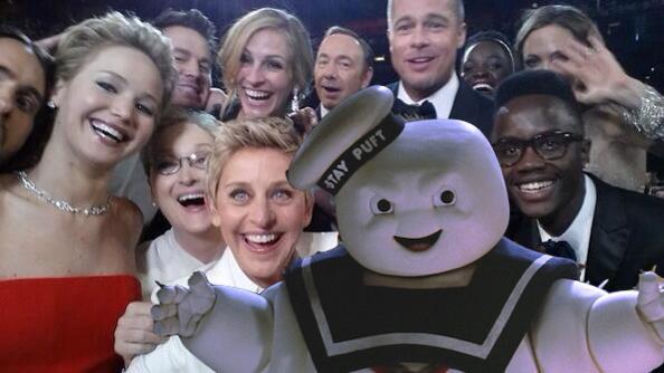 Oscarowe selfie MEMY