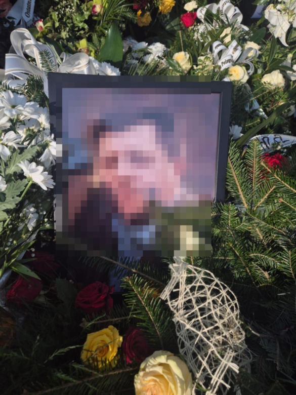 Grób tragicznie zmarłego strażnika miejskiego