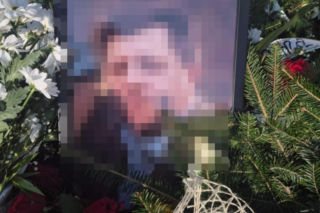 Grób tragicznie zmarłego strażnika miejskiego