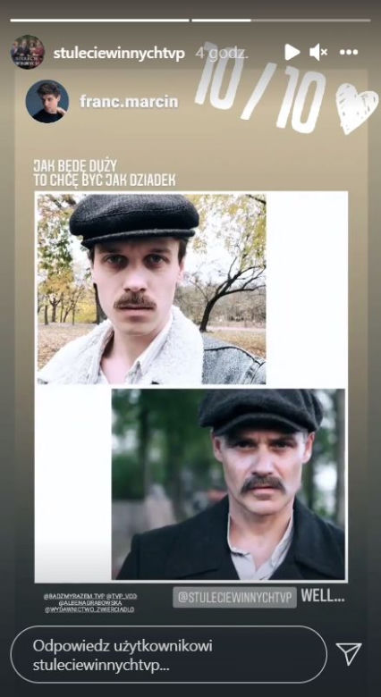 Stulecie Winnych 4: Stanisław (Jan Wieczorkowski), Michał junior (Marcin Franc)