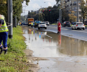 Poważna awaria wodociągowa na Pradze
