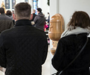Bezdotykowe Kropielnice w sanktuarium w Łagiewnikach