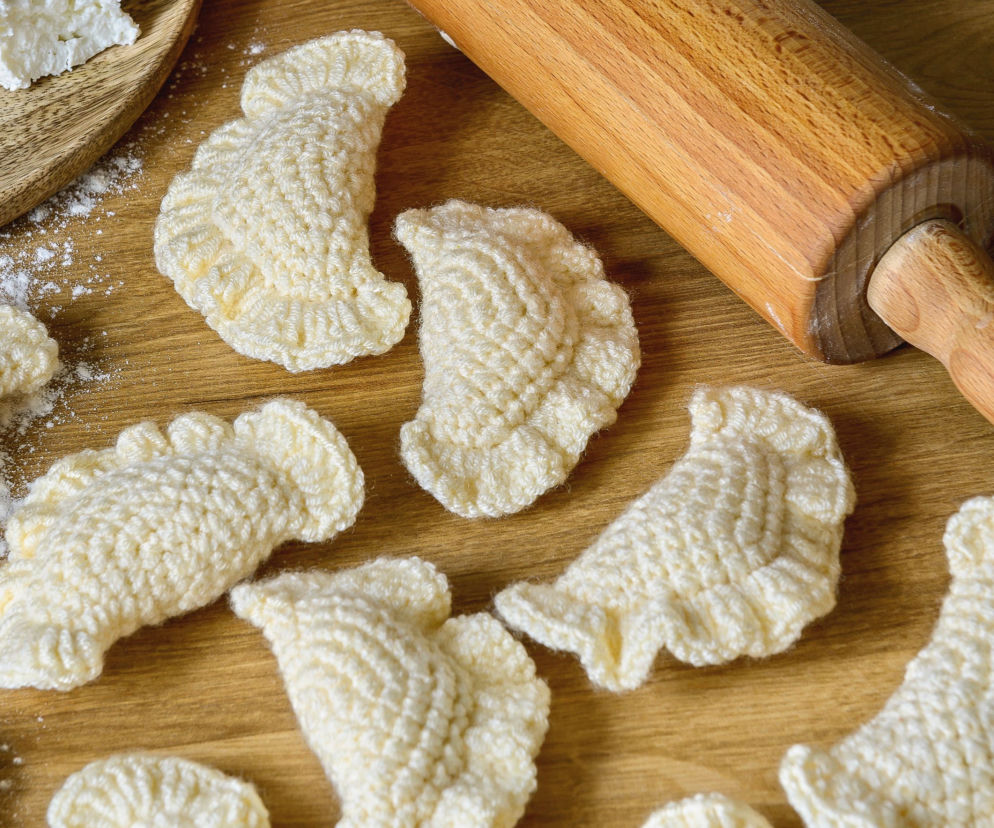 Miękka zabawka dla dziecka  – pierogi z wółczki. Zrób to sam krok po kroku!