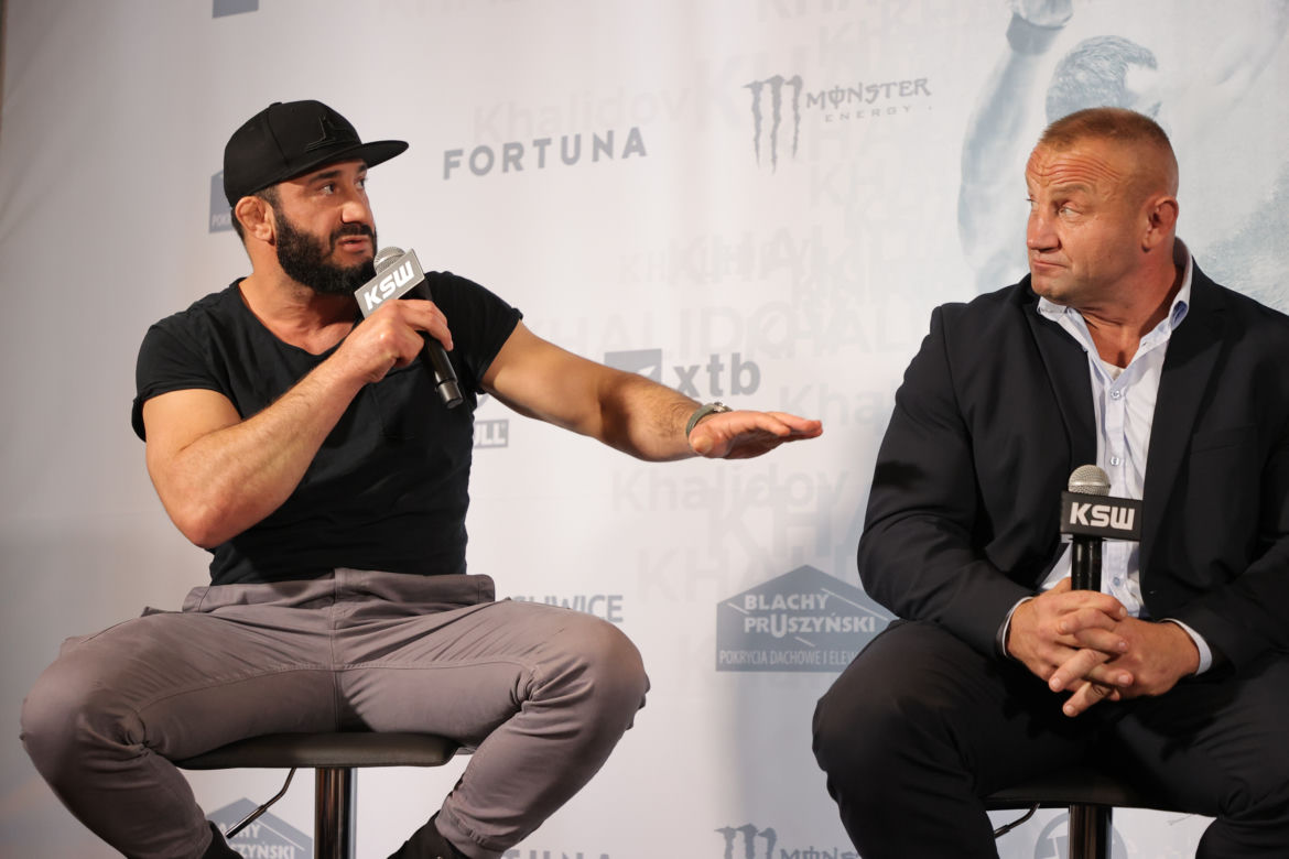 Mamed Khalidov. Mariusz Pudzianowski