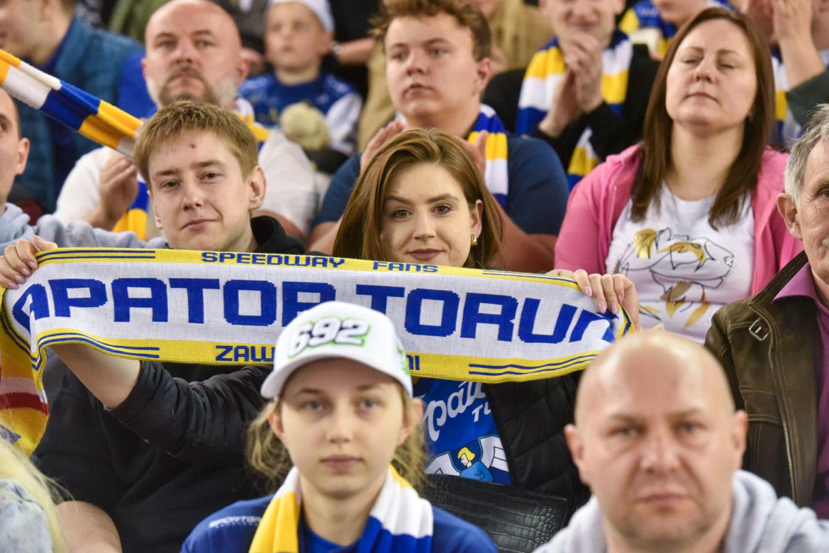 PRES Grupa Deweloperska Toruń - Krono-Plast Włókniarz Częstochowa 47:43, zdjęcia kibiców i zawodników