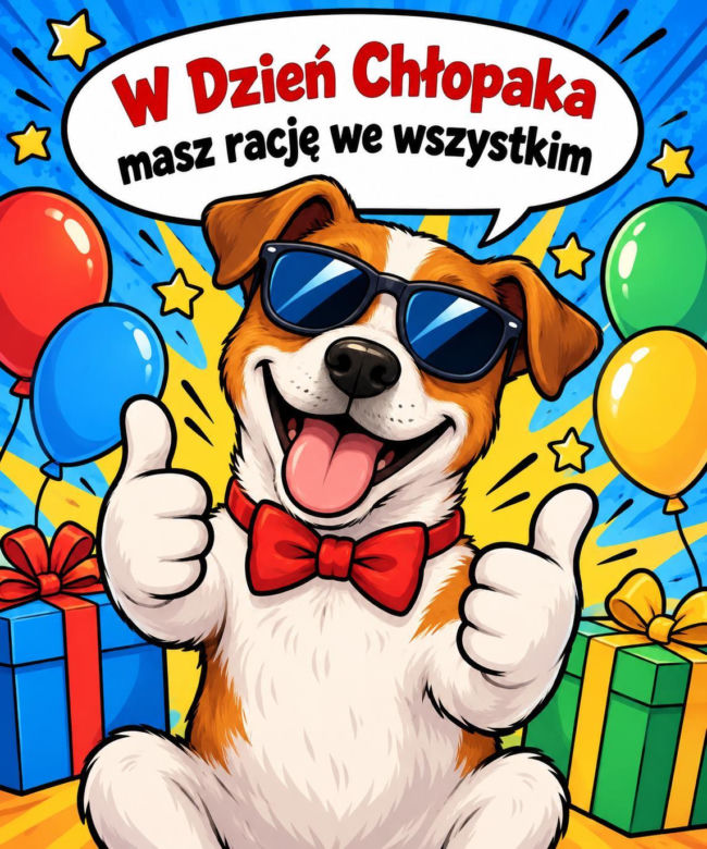 Życzenia na Dzień Chłopaka