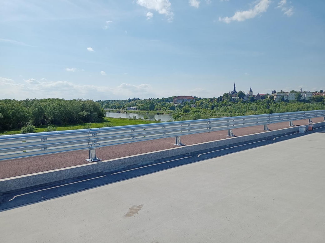 Budowa mostu w Sandomierzu. Wiosna 2025