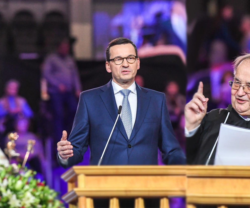 Morawiecki i Rydzyk śpiewają ulubiony utwór Jana Pawła II