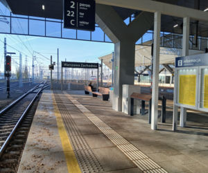 Dworzec kolejowy Warszawa Zachodnia po otwarciu