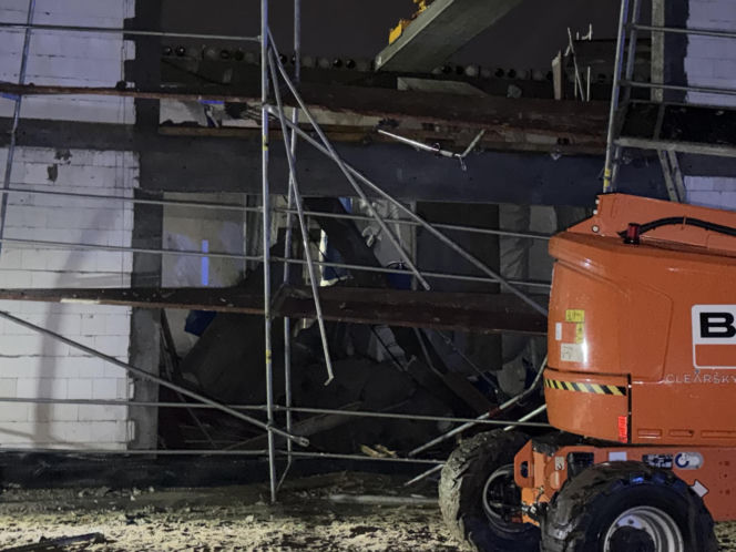 Zawalił się strop stacji uzdatniania wody! Trzy osoby poszkodowane