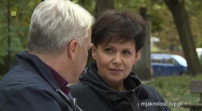 M jak miłość, Marysia (Małgorzata Pieńkowska), Robert (Zbigniew Stryj)