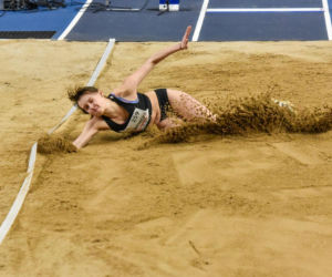 Halowe mistrzostwa Polski w Kujawsko-Pomorskiej Arenie Toruń. Zdjęcia kibiców i zawodników