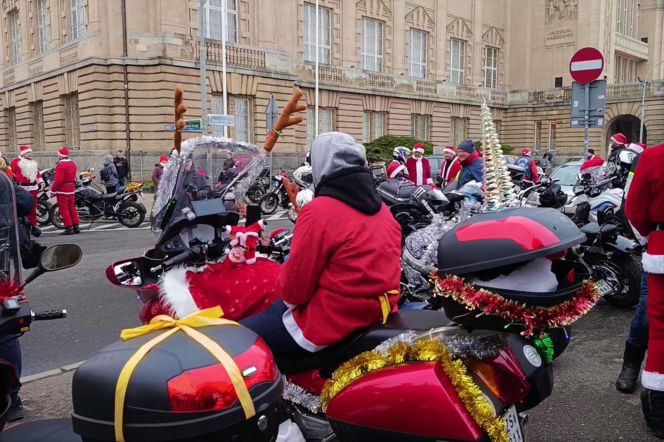 Motomikołaje w Szczecinie