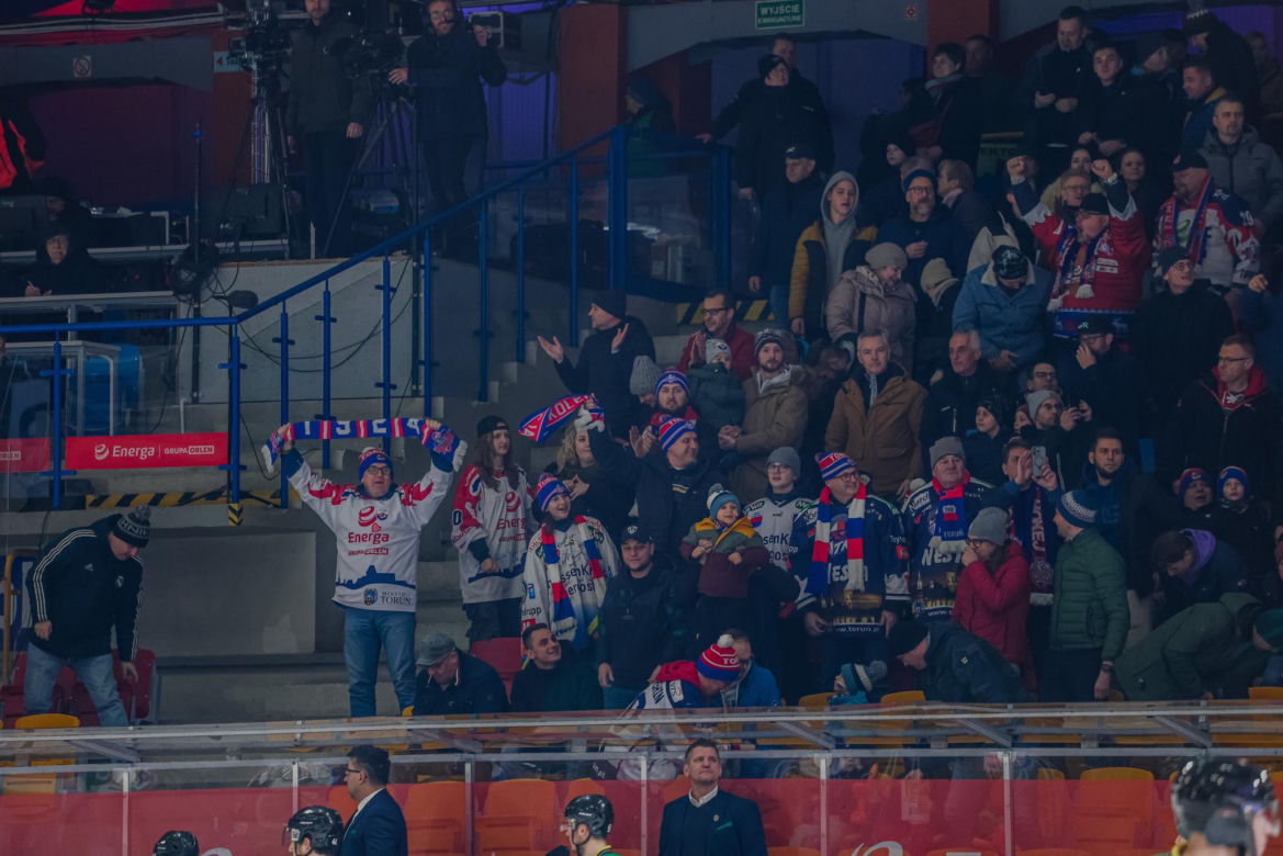 KH Energa Toruń - JKH GKS Jastrzębie, zdjęcia z 3. meczu fazy play-off Tauron Hokej Ligi