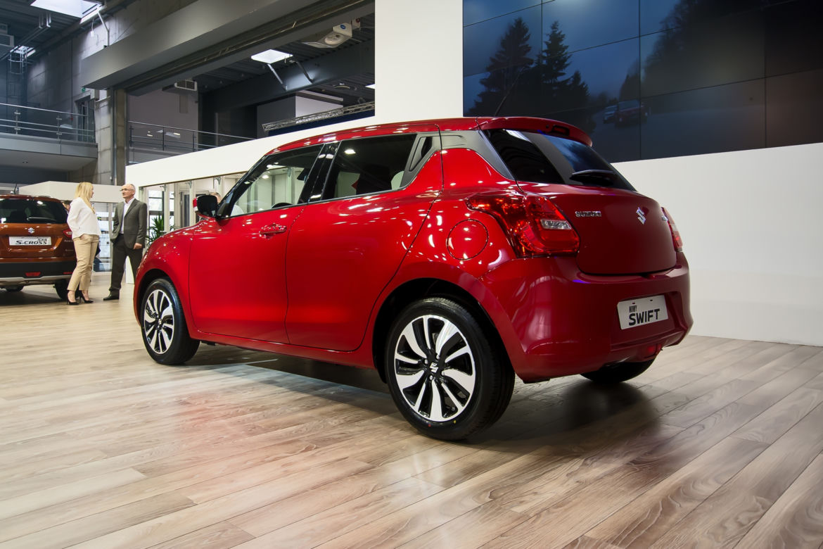 Suzuki Swift na targach Poznań Motor Show 2017