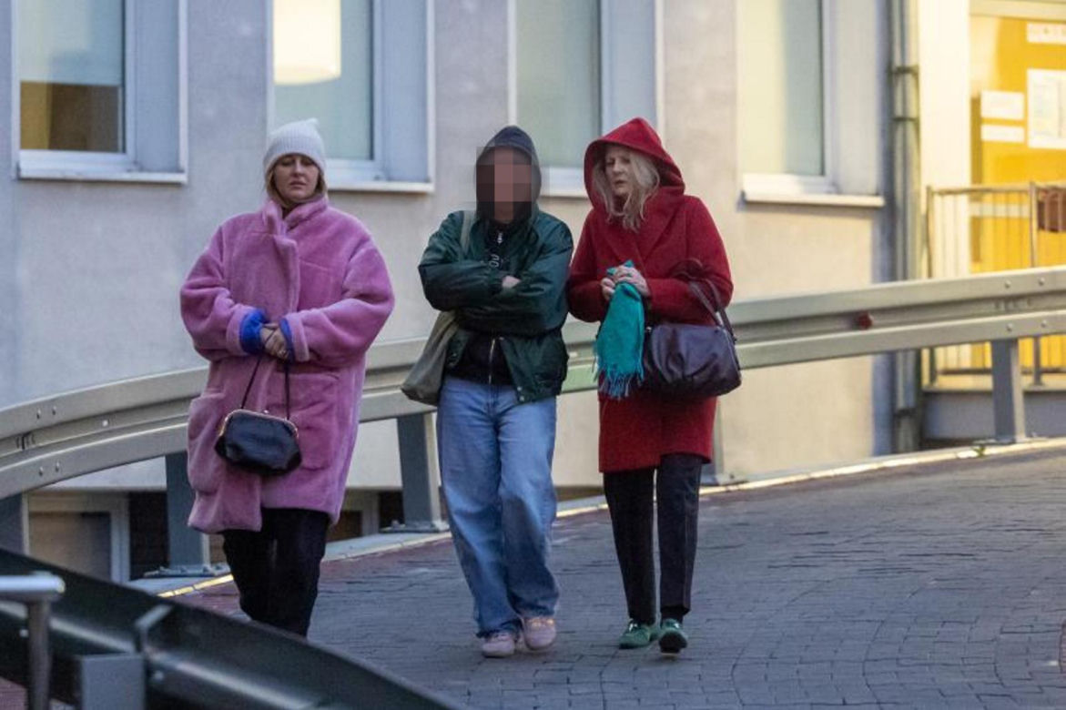 Grażyna Szapołowska w  szpitalu