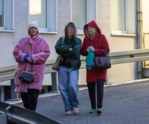 Grażyna Szapołowska w  szpitalu