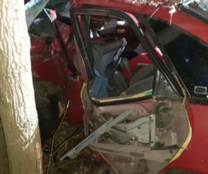 Koszmarny wypadek we Florentynowie pod Zgierzem. 23-latka w ciężkim stanie