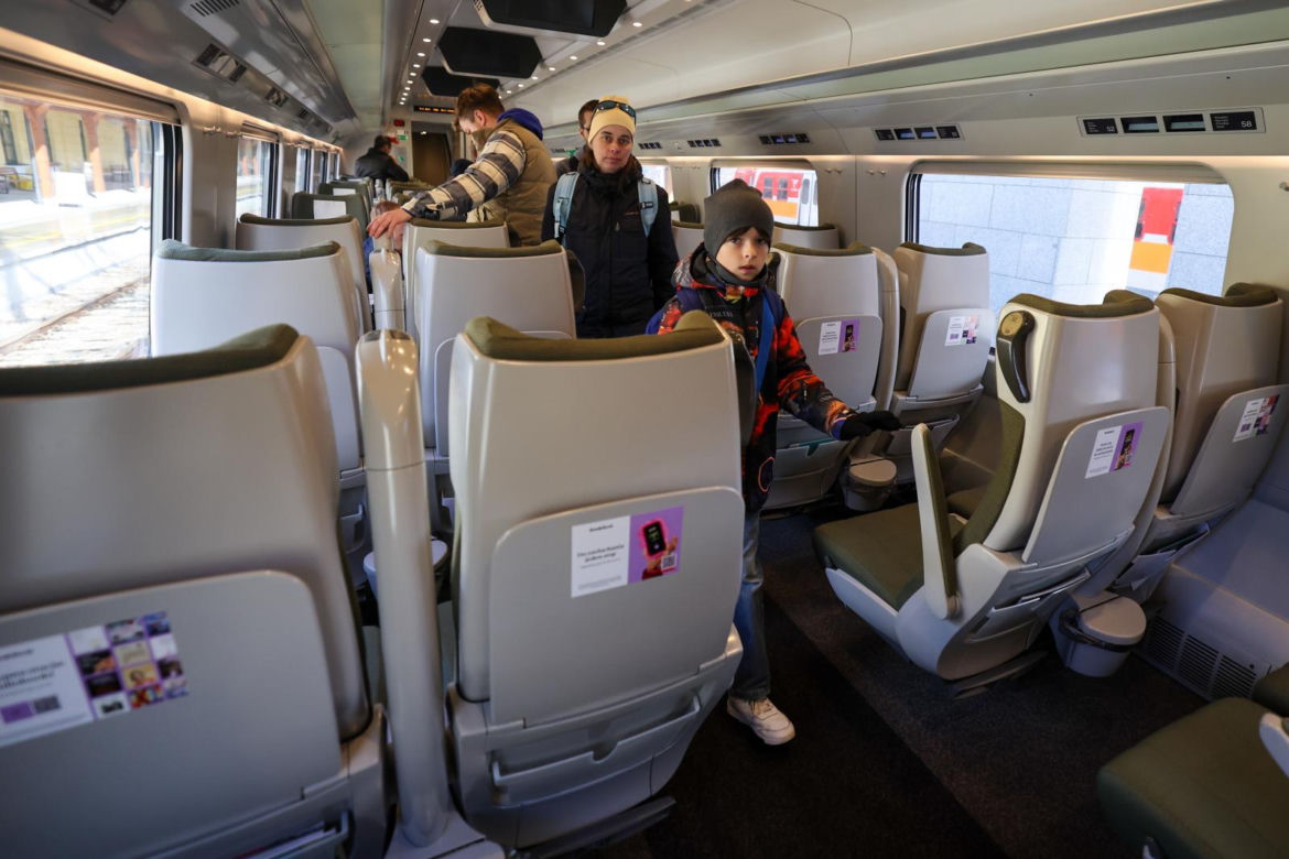Pierwsze Pendolino w Zakopanem