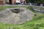 Dziura przed Wysoką Bramą w Olsztynie