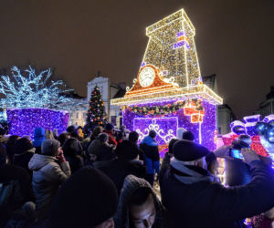 Stolica rozbłysła na święta