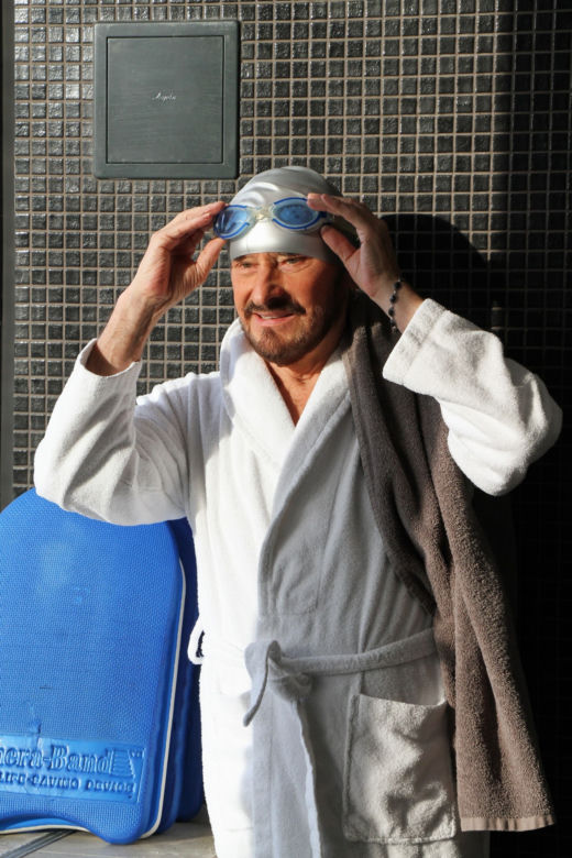 Stan Borys na basenie 