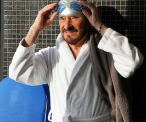 Stan Borys na basenie 