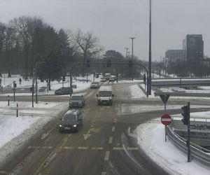 Drogi w Łodzi 9.02.2021