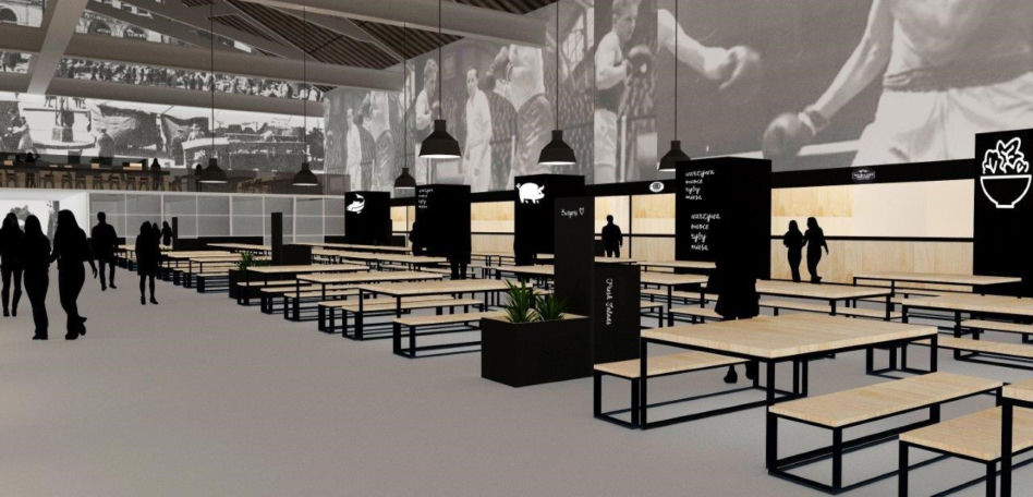 Hala Gwardii od-Nowa według projektu Bulanda, Mucha Architekci