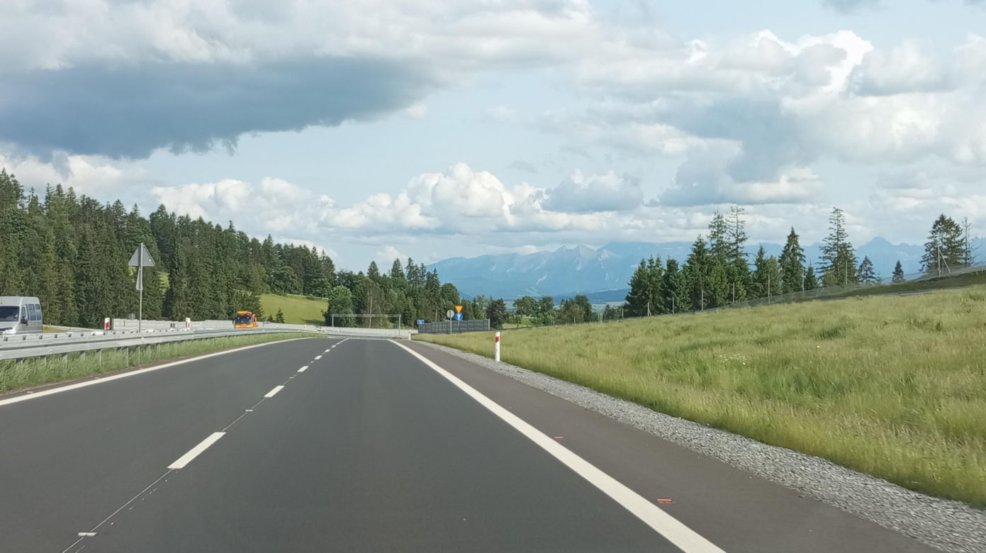 Stara zakopianka, czyli DK 47 Nowy Targ - Zakopane
