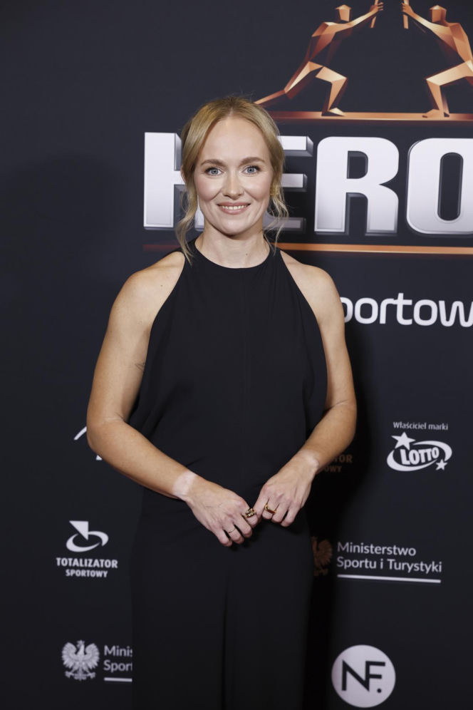 Daria Abramowicz na gali Herosi