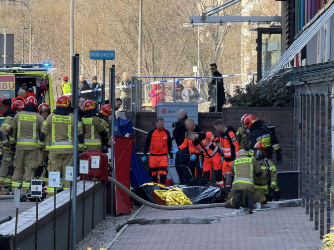 Tragiczny pożar w Warszawie, cztery osoby nie żyją