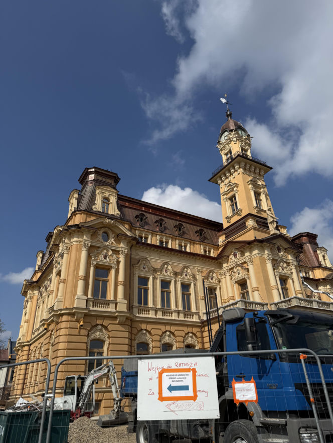 Ratusz w Nowym Sączu po renowacji