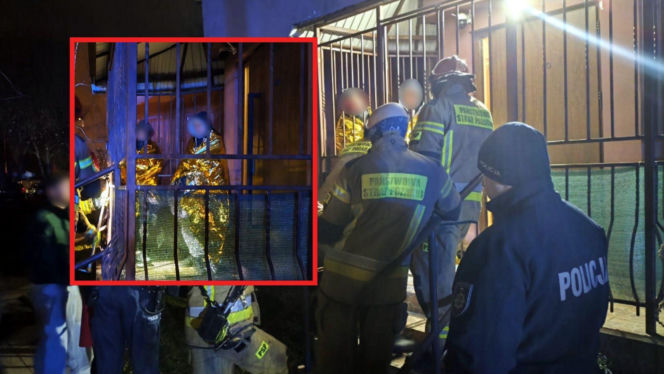 Dzieci uwięzione na balkonie jak w klatce. Chłopcy utknęli w pułapce bez wyjścia!