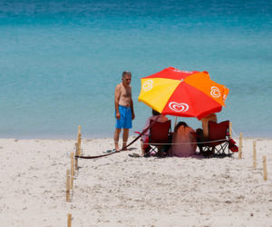Plaża w Izmirze, Turcja