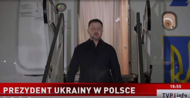 Wołodymyr Zełenski wylądował w Warszawie! Wiemy, kiedy się spotka z prezydentem Polski