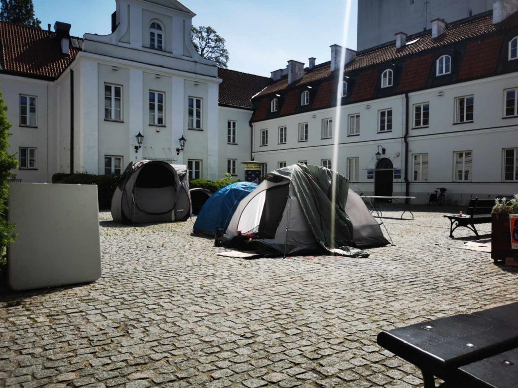 Bunt studentów na UW. Okupują siedzibę samorządu na Krakowskim Przedmieściu