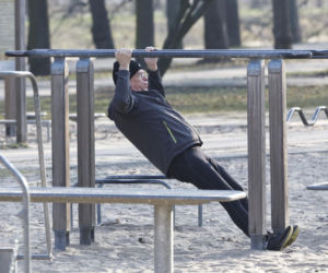 Senator Karczewski trenuje na wiosnę