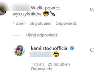 Kamil Stoch i zmiana na Instagramie