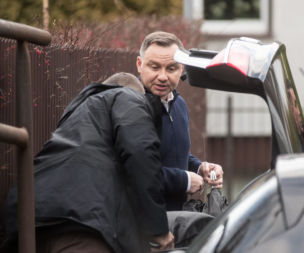 Andrzej Duda z rodziną wyjeżdża na święta