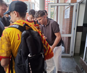 Oskar Pietuszewski po maturze z języka obcego