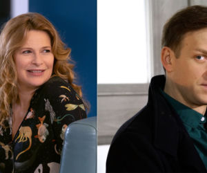 Barwy szczęścia odc. 2082. Iza Małek (Agnieszka Warchulska), Łukasz (Michał Rolnicki)