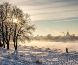 Zawieje i zamiecie śnieżne nad morzem. Pogoda da się we znaki! 