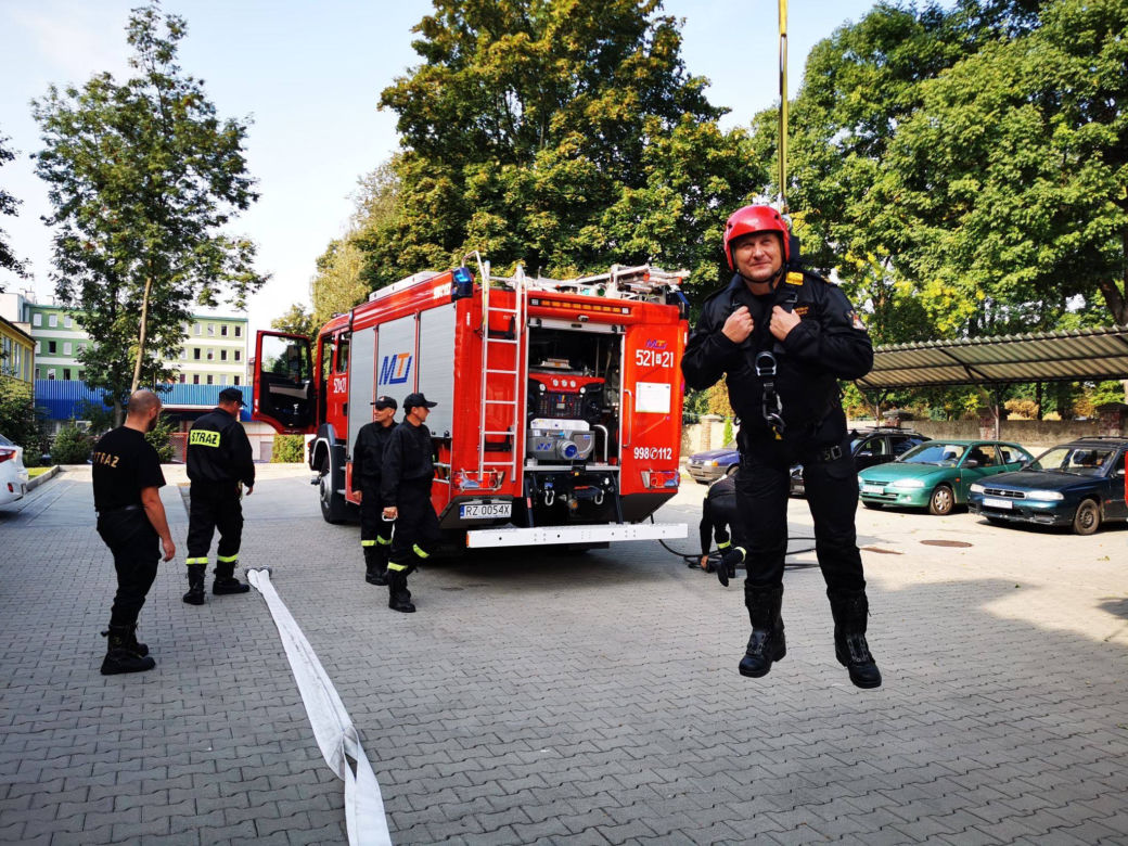  Strażacy wylewali swoje żale